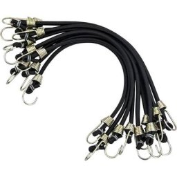 10 Pcs Elastiques Tendeurs Robustes Tendeurs avec Crochets Court Tendeur 12.12in