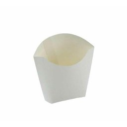 Tui à Frites Medium Good - Eco Responsables - Lot de 250 - Blanc