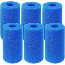 Ponge Filtrante Type A,Cartouche Filtres de Piscine en Mousse RéUtilisable et Lavable,Filtre en