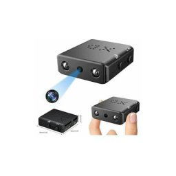 La plus petite caméra hd avec vision nocturne, détection de mouvement, stockage sur carte sd,