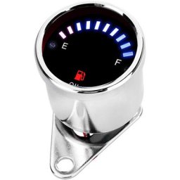 Dc 12V Universel Moto Voiture led Affichage Jauge De Carburant lectrique Jauge De Compteur D'huile