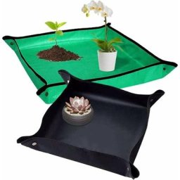Lot de 2 pièces tapis de sol pliable tapis de jardin ensemble d'outils de jardin pour plantes