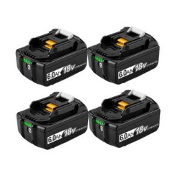 Batterie de Remplacement pour Makita 18V batterie BL1815 BL1830 BL1840 BL1850 avec indicateur led