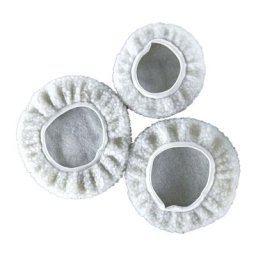 7pcs 9-10 microfibre peluche voiture polissage polisseuse épilation bonnet tampon de polissage