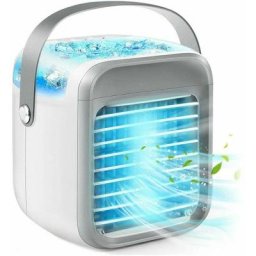 Mini climatiseur portable, petit refroidisseur d'air personnel, petit ventilateur de bureau à