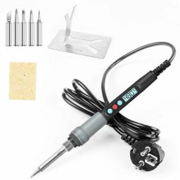 90W Kit de Soudage Électrique de Précision avec Interrupteur on/off Temperature Réglable 200480℃ 5
