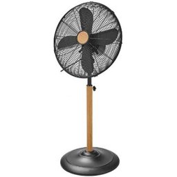 Ventilateur sur pied MAZDA Old Nature 50W 3 vitesses Diamètre 40cm Noir