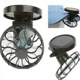 Té avec clip mini ventilateur solaire portable ventilateur solaire clip capuchon ventilateur avec