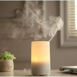 Diffuseur d'huiles essentielles, humidificateur d'air à brume fraîche de 100 ml avec arrêt