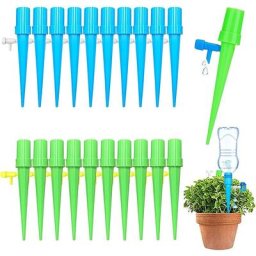 20 Kit Arrosage Goutte à Goutte, Arrosage Automatique Plante Interieur Extérieur Réglable,