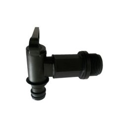Récupérateur d'eau de pluie avec interface de robinet à sortie rapide ibc interface de seau