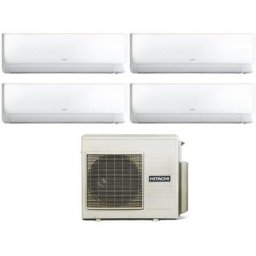 climatiseur hitachi quadri split inverter série performance 9+9+12 avec ram-70np4e r-32 wi-fi en