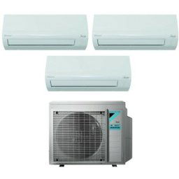 Daikin - trial split inverter climatiseur siesta série 9+9+9 avec 3amxf52a r-32 wi-fi en option