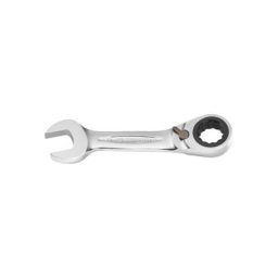 Facom - 467BS.10 Clé Mixte à cliquet courtes métriques, Argent, 10 mm