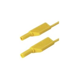 Cordon de mesure de sécurité Sks Hirschmann mls ws 200/1 ge [Banane mâle 4 mm - Banane mâle 4 mm]