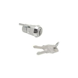 Serrure de meuble pour tiroir clé excentrique 336 mm. chrome