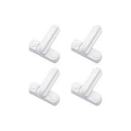 Lot de 4 Serrures Loquets Bloque Poignee Sécurité Domestique Supplémentaire Remplacement Pour