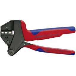 Knipex - 97 43 06 Pince à sertir pour cosses isolées, pour connecteurs enfichables isolés 0.5 à 6