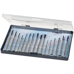 Silverline - 16 tournevis de bijoutier assortis 16 pcs 633888