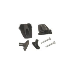 Butee Plate Pour Lame Finale Lg45 Mm Noire Avec Support Et Vis (paire) - Bubendorff