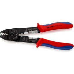 Knipex - pince à sertir 0,5-2,5MM2 acier bruni p.connecteurs
