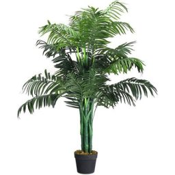 Arbre Artificiel Hauteur 110CM avec 5 Branches Décoration Géniale pour Bureau,Jardin,Balcon