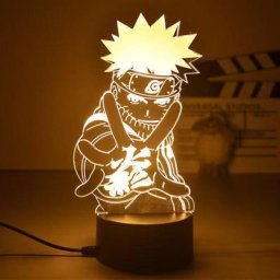 Veilleuse LED Anime NarAAUzumaki lampe de table Kakashi figurines Hatake Akatsuki lampe 3D
