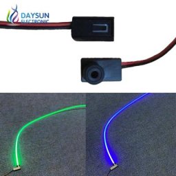 Livraison gratuite 12V 1.5W Led Source de lumière en plastique Mini illuminateur LED émetteur