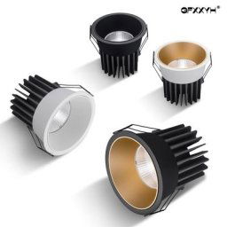 Spot Lumineux LED Encastrable avec Technologie COB en Aluminium Éclairage d'Nik Idéal pour un