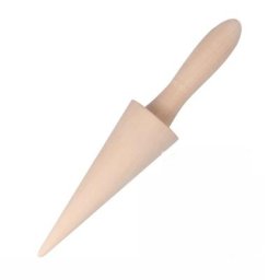 Moule à cône de crème glacée en bois bricolage rouleau à œufs omelette gaufre outils de cuisson