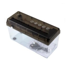 Broyeur de papier USB automatique portable mini machine à broyer les documents cadeau de bureau