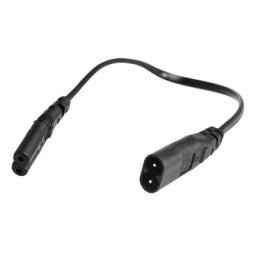 Câble d'extension adaptateur IEC 320 2 broches femelle C7 à mâle C8 Figure 8 30CM
