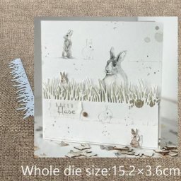 Matrices de découpe en métal nouveau Design artisanal décoration prairie scrapbook carte d'album