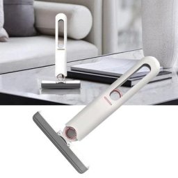 Mini vadrouille pliable écologique pour voiture manche long seau de table nettoyeur de vitres de