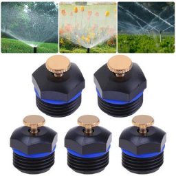 Têtes d'arrosage de jardin 1/2 '' 20 pièces Micro flux goutte-à-goutte outils d'irrigation de