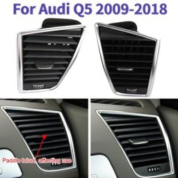 Ensemble de sortie d'aération de tableau de bord de voiture pour Audi Q5 panneau Prada A/C