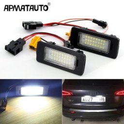 Lumières de plaque de planificateur de numéro LED Canubus 24SMD VW Golf 6/7 Variant Passat Gods