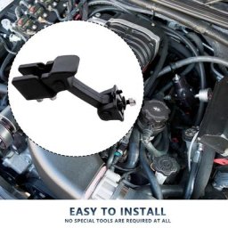 Loquet de capot en plastique pour Jeep Wrangler TJ prévention du rebond kit de dégagement de