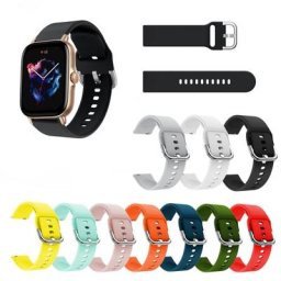 Bracelet de rechange en Silicone souple pour montre Huami Amazfit GTS 3 20MM accessoires colorés