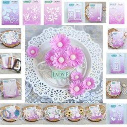 Matrices de découpe en métal timbres scrapbooking décoration de journal intime modèle de