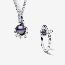 Ensemble Collier et Bague Ursula Disney La Petite Sirène