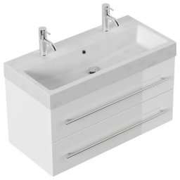Meuble salle de bain Reach blanc brillant