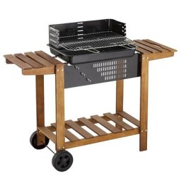 Barbecue à charbon Azur L. 111 cm - Acier Unisexe