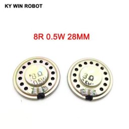 Mini haut-parleur ultra-mince 8 ohms 0.5 Watt 0.5 W 8R diamètre 28mm 2.8cm épaisseur 5mm