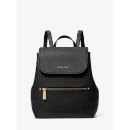 MICHAEL Michael Kors Sac à dos Harrison en cuir saffiano de taille moyenne