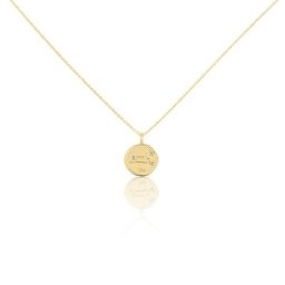 Collier Iago Plaqué Or Oxydes De Zirconium