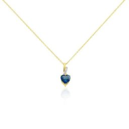 Collier Or Jaune Clothilde Topaze