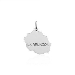 Pendentif Thea Argent Blanc