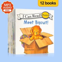 Biscuit Series Phonics English Picture Cleaning ""I Can Read"" Jouets éducatifs pour enfants Livre