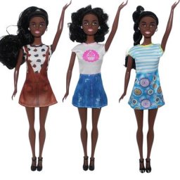 Beurre noir africain avec articulations mobiles pour enfant jouet pour fille 30cm